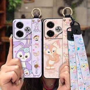 Li7手机壳创意挂绳防尘可爱质感新款 软壳 Pova6 适用Tecno