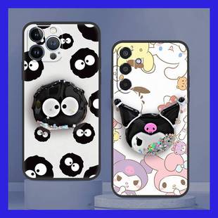 M356B手机壳创意趣味动漫软壳流沙液态简约 适用三星M35