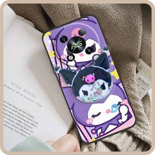 卡通新款 S666LN手机壳搞怪防尘软壳透明男女款 硅胶 RS4 适用Itel