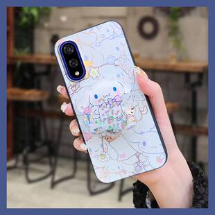 适用京瓷Basio Active3手机壳潮流创意流沙简约新款搞怪防尘旋转