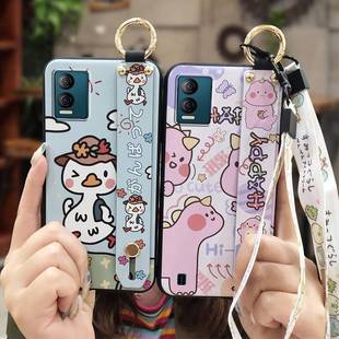 B1550VL手机壳奢华腕带液态个性 适用BLU Speed 卡通搞怪 View