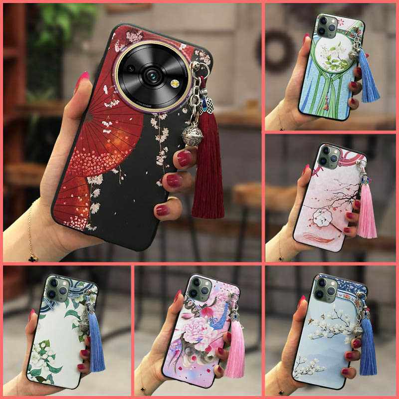 适用欧奇C59/Oukitel C59Pro手机壳简约情侣中国风铃铛硅胶复古