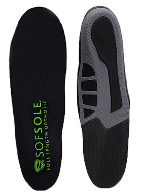 断码处理SOFSOLE 足弓支撑扁平足专用久站不累运动减震女防痛鞋垫