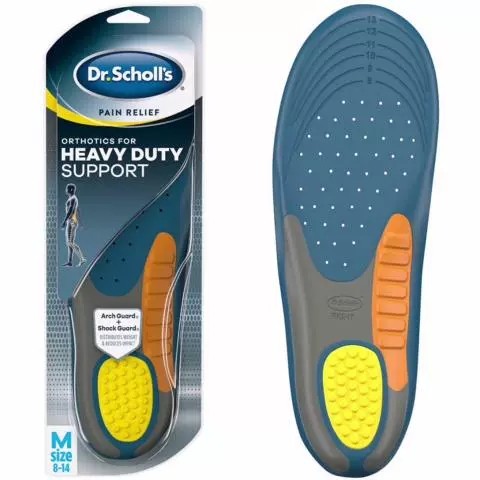 dr.scholl's爽j健运动加强支撑型透气缓解足弓后跟疼痛PU鞋垫