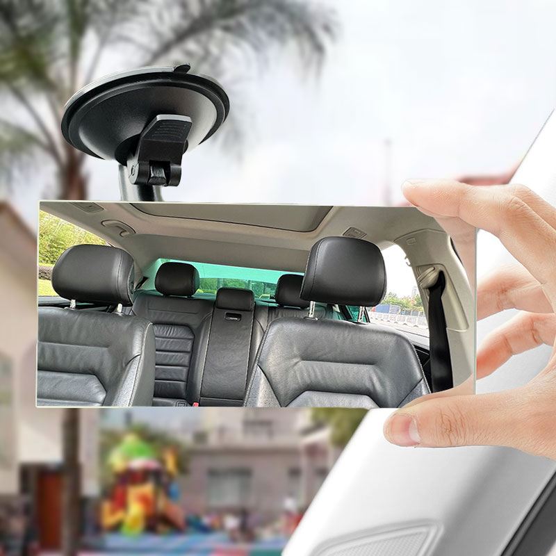 三轮四轮后视镜吸盘式广角