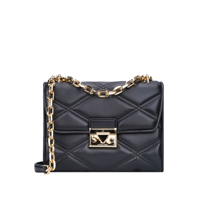 Michael Kors/MK女包时尚休闲牛皮革单肩斜挎包链条包包