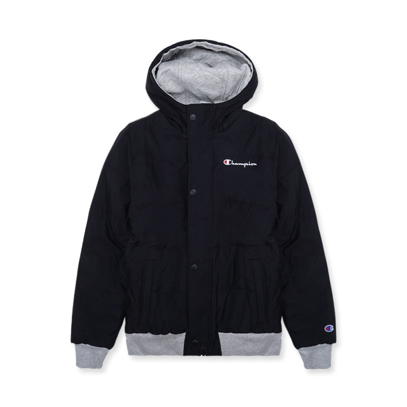 champion/冠军秋冬新款左胸草写小logo棉服保暖外套v59437-586627