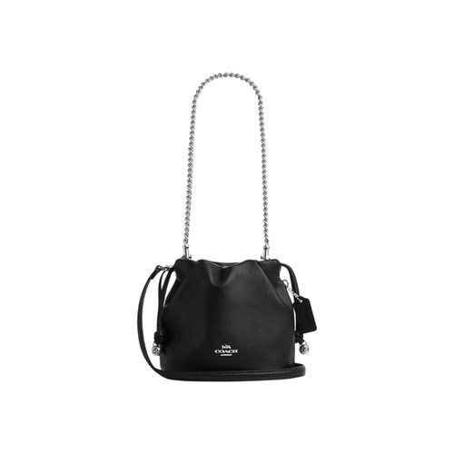 COACH/蔻驰Faye Mini 女士时尚百搭皮质单肩斜挎手提包水桶包