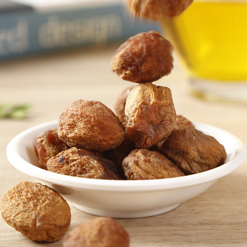 吊干杏新疆特产大颗粒杏干天然无添加树上杏干一杏两吃500g包邮