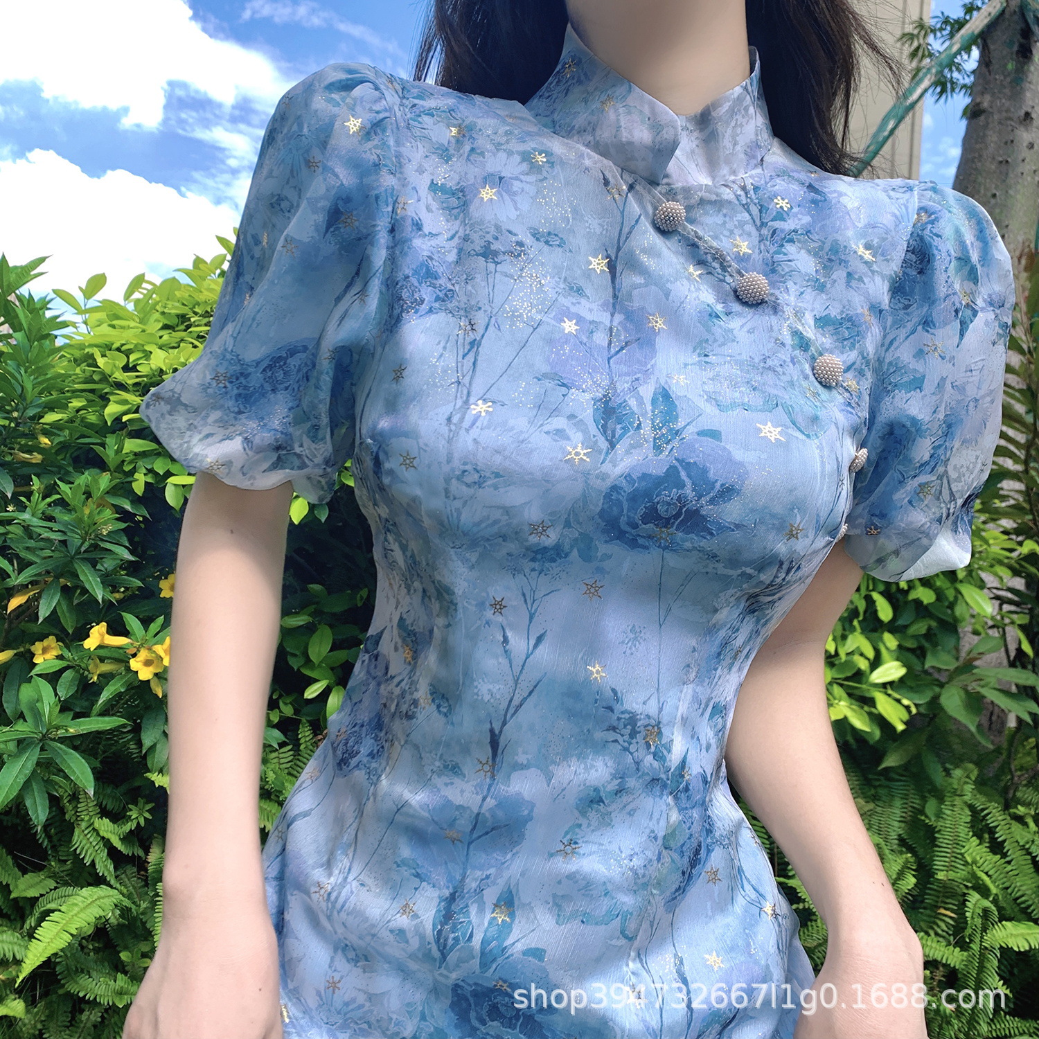 茶歇法式连衣裙小众设计初恋复古