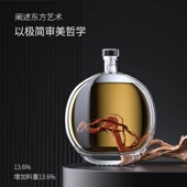 创意家用玻璃酒瓶密封罐有时小口酒瓶果酒瓶空瓶装 饰摆件泡酒瓶子