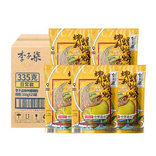 李子柒螺蛳粉335克*25袋整箱