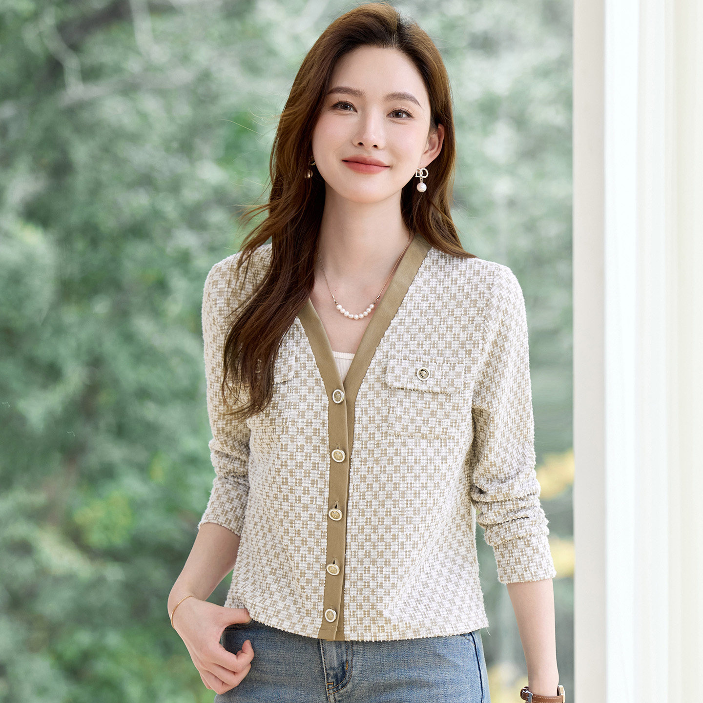 春秋爆款小香风外套女2026新款短款高端小个子法式高级感开衫上衣