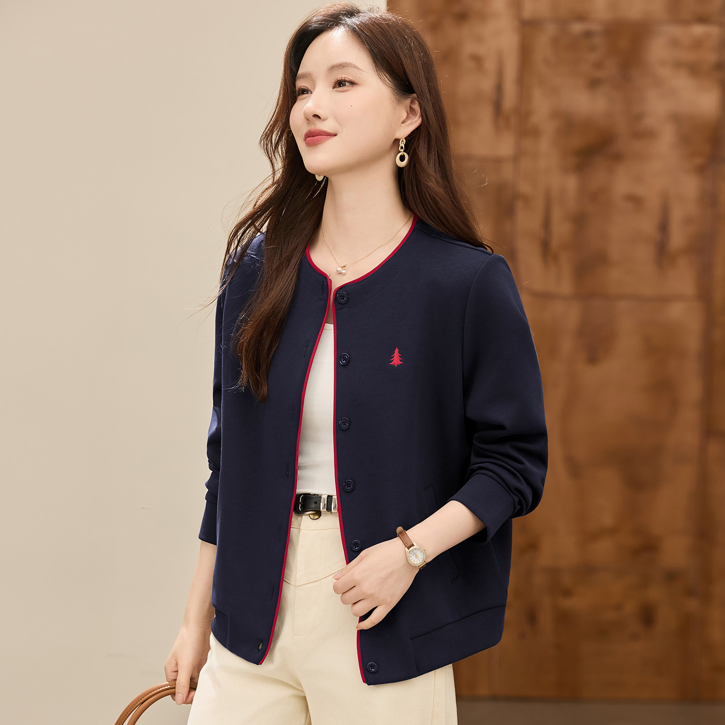 棒球服卫衣外套女秋季洋气减龄