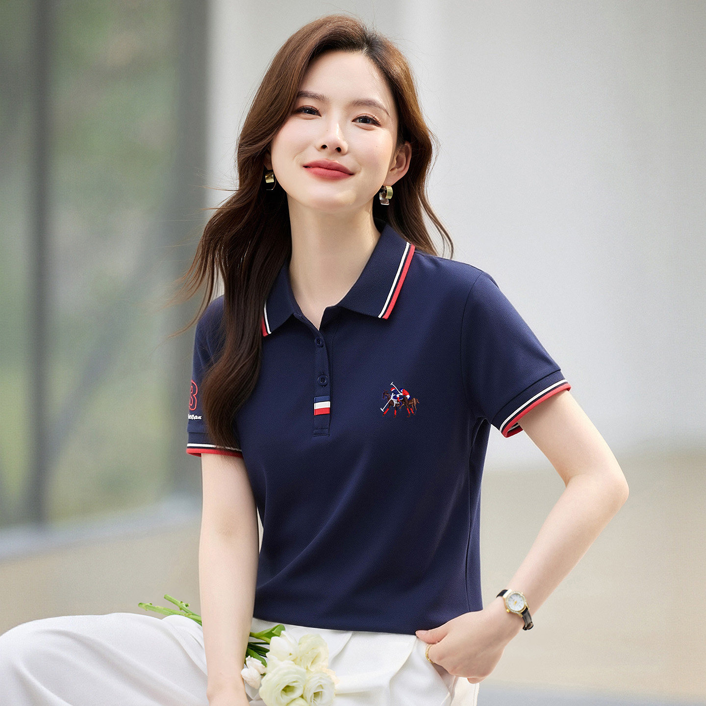 短袖T恤女2026新款夏季女装上衣
