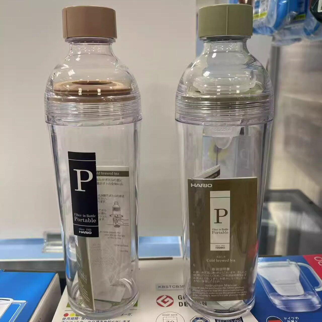 日本制造HARIO树脂沏茶泡果茶杯