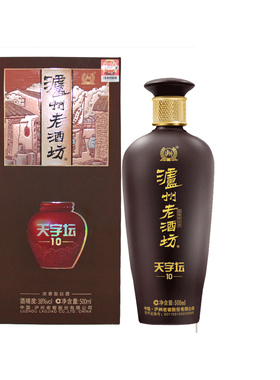 泸州老酒坊旗舰天字坛(10)38度500ml浓香型高端收藏商务送礼白酒