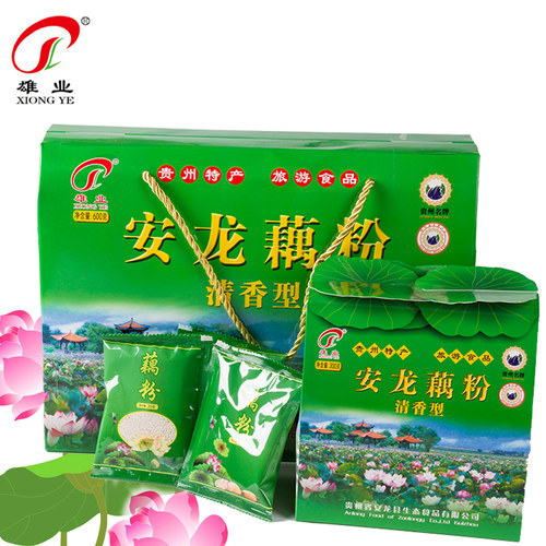 速溶冲调藕粉600g礼盒装