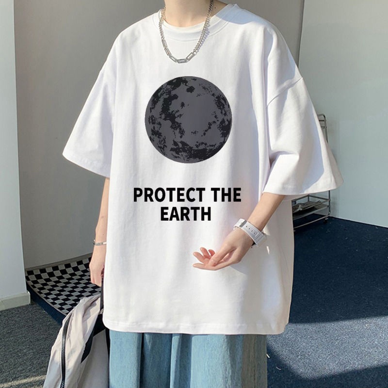 特大码300斤纯棉T恤男短袖2024夏季新款港风宽松重磅半袖体恤上衣