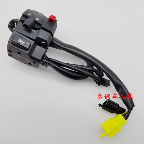 适用摩托车TR300左手把开关喇叭转向灯变光开关把座开关总成