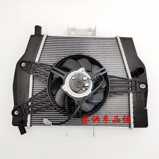 适用奔达LFC700奔达燎700Pro水箱总成24款摩托车散热器风扇冷却器