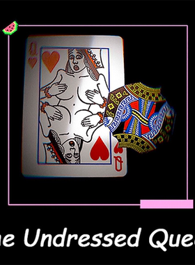 魔术道具剥落的Q ShinLim 申林魔术同款 剥落的Q魔术道具扑克魔术