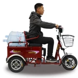 Средние и пожилые люди Электрические триколесные велосипеды Домохозяйства небольшие автомобили с инвалидами в пассажирских и грузовых электрических трехколесных велосипедах Получают детей, чтобы купить еду и изгиб