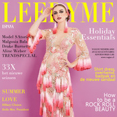 LEEDY＆ME惊艳重工礼裙奢华刺绣煊染流苏修身 连衣裙晚宴年会 8分袖