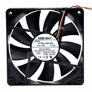 12025服务器机箱风扇 B19 04W 12V NMB 4710KL