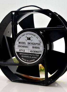台湾风机SK162APSH 220/240VAC 40W 17251 17CM机柜交流散热风扇