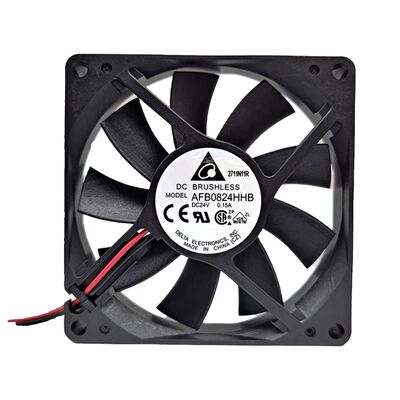 台达 AFB0824HHB 0.15A  24V 8015 两线 大风量静音直流散热风扇