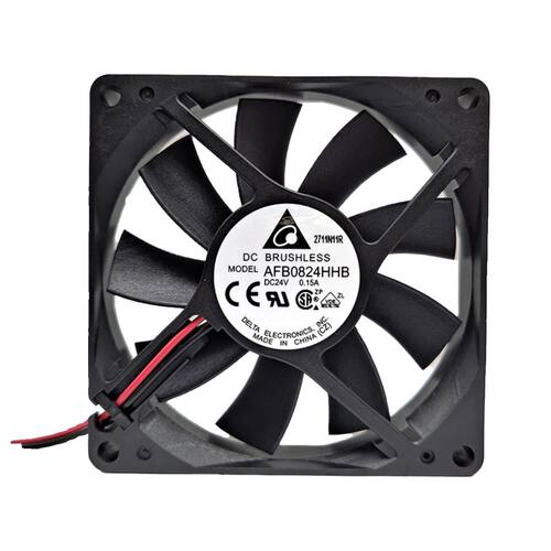 台达 AFB0824HHB 0.15A  24V 8015 两线 大风量静音直流散热风扇