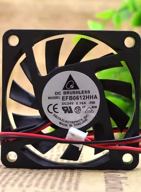 原装 Delta/台达 6CM 24V 0.16A 6010 EFB0624HHA 变频器 薄 风扇