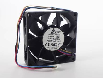 台达FFB0812EH 12V 0.80A 8025 8CM 4线PWM大风量散热风扇