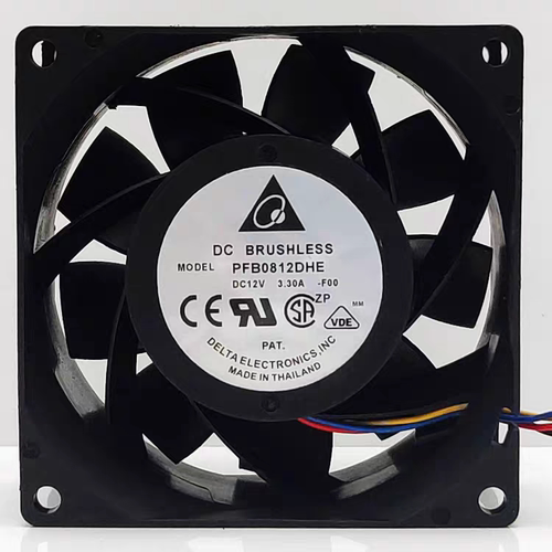 台达 PFC0812DE 12V 3.3A 8038 8cm厘米 服务器PWM温控暴力风扇