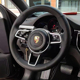 保时捷卡宴MacanPanamereCayenneTaycan头层napa牛皮手缝方向盘套