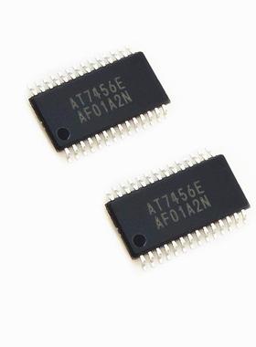 原装正品AT7456E  封装TSSOP-28  OSD字符叠加芯片IC  单片机