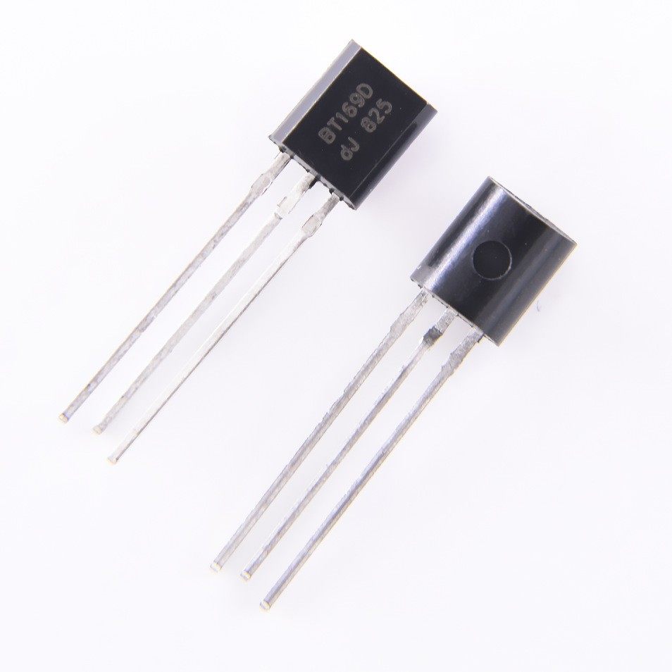 原装正品BT169 BT169D 单向可控硅 600V1A TO-92三极管