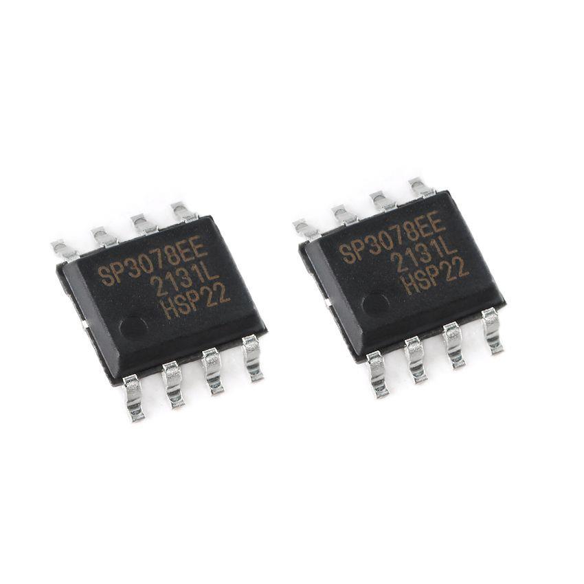 原装正品 SP3078EEN-L/TR SOP-8 半双工RS-485/RS-422收发器芯片