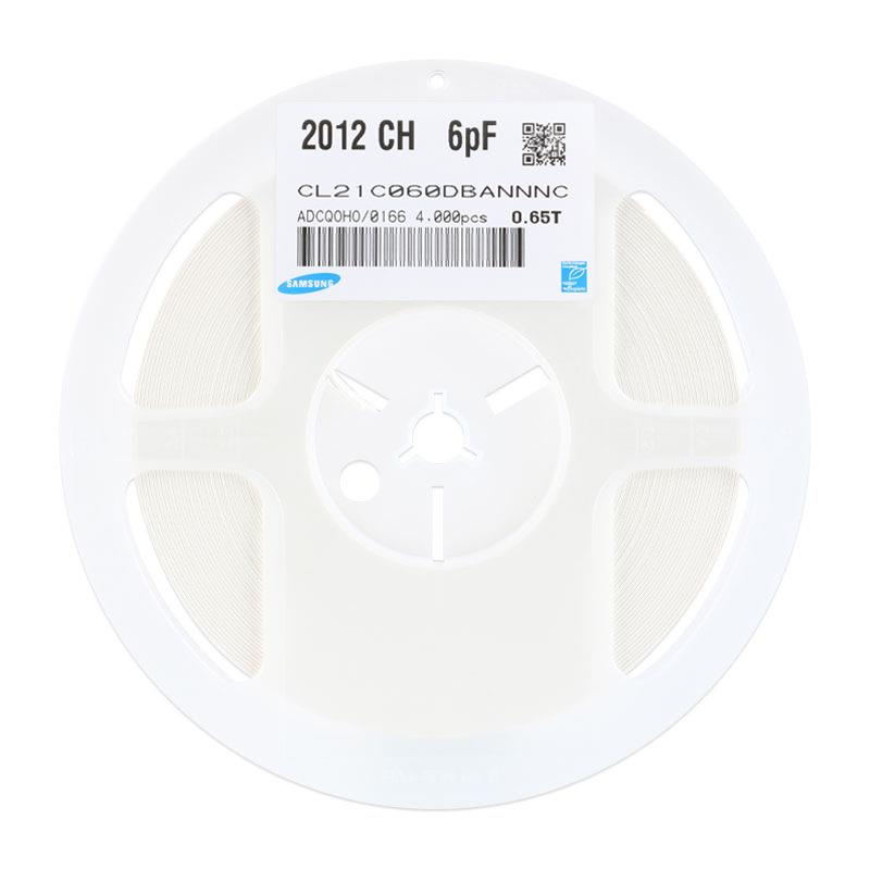 原装0805贴片电容6pF060±