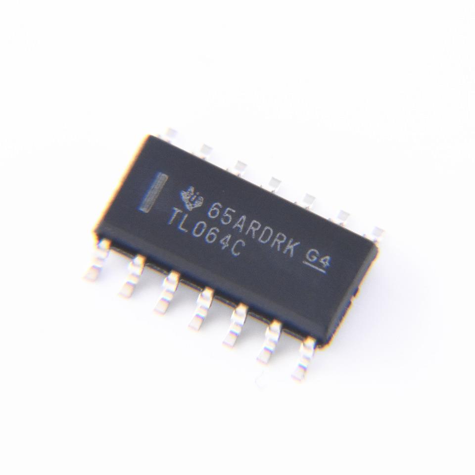 原装正品TL064CDR TL064C 贴片SOP14 FET输入运算放大器芯片