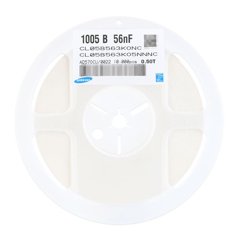 原装0402贴片电容56nF563
