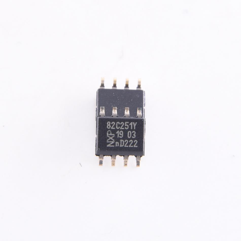 原装正品PCA82C251T/YM   SOP-8 CAN总线收发器芯片 24V