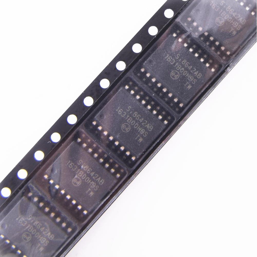 原装正品SI8642AB-B-IS1R 封装SOP-16 数字隔离器接口IC