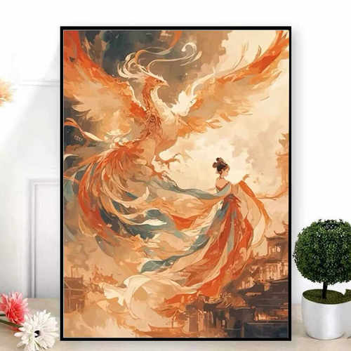 凤凰于飞钻石画diy满钻2026新款