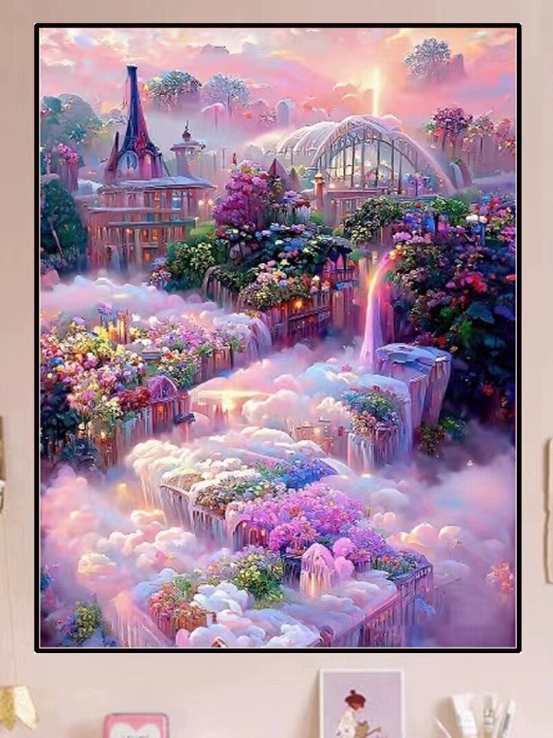 梦幻风景钻石画2025新款5d满钻
