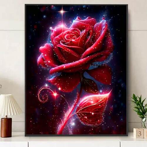 红玫瑰钻石画满钻2025新款