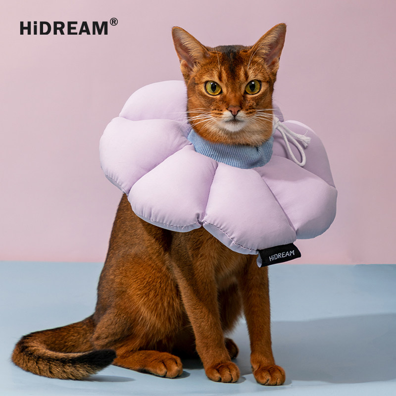 hidream伊丽莎白圈猫咪软头套猫咪绝育幼猫防舔伊利沙白狗耻辱圈