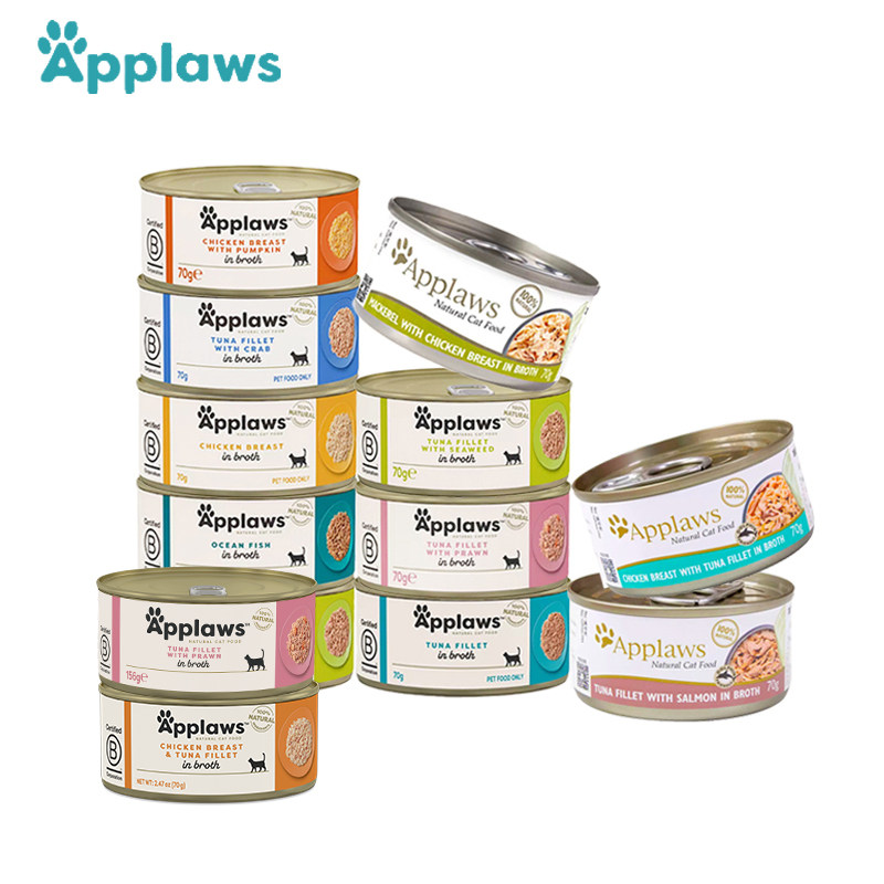 Applaws猫罐头幼猫猫粮补营养湿粮肉泥156g
