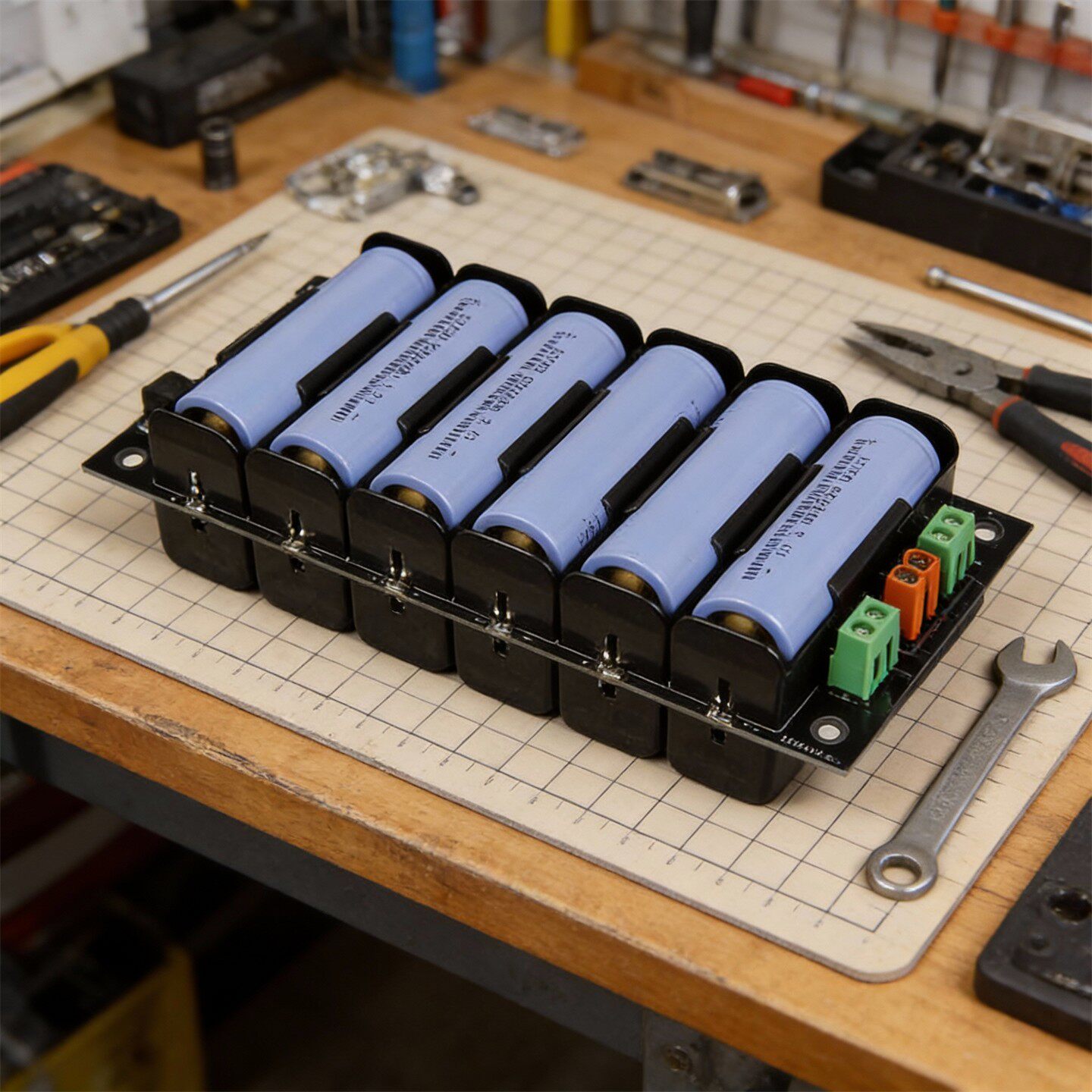 6串免焊接24v亚马逊热卖电池盒